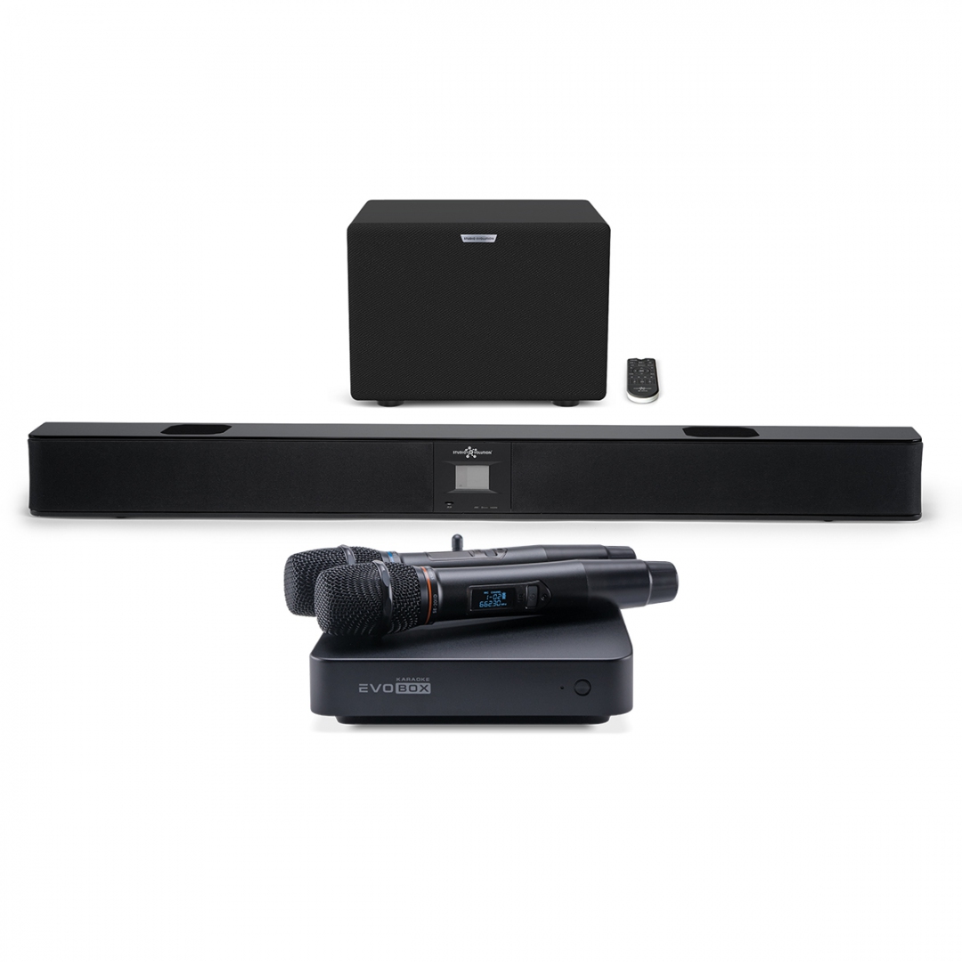 караоке-комплект EVOBOX Plus + EvoSound Bar (саундбар с караоке) в Ессентуках