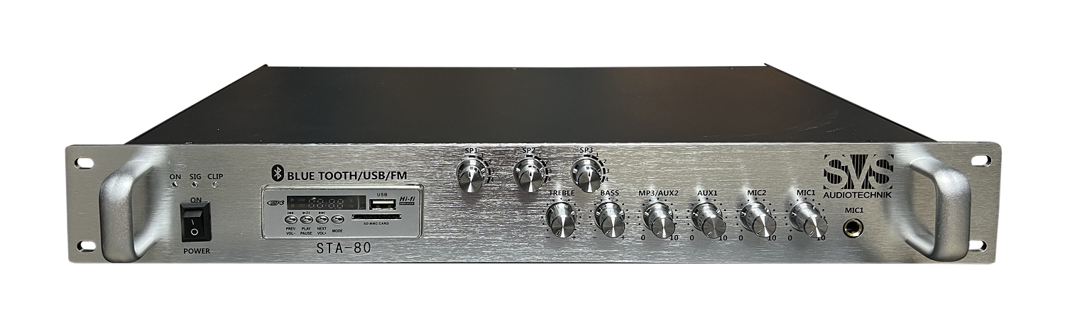 SVS Audiotechnik STA-80 Микшер-усилитель для систем Public Address в Ессентуках
