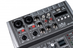 SVS Audiotechnik mixers AM-4 DSP Аналоговый микшерный пульт, 4-канала в Ессентуках